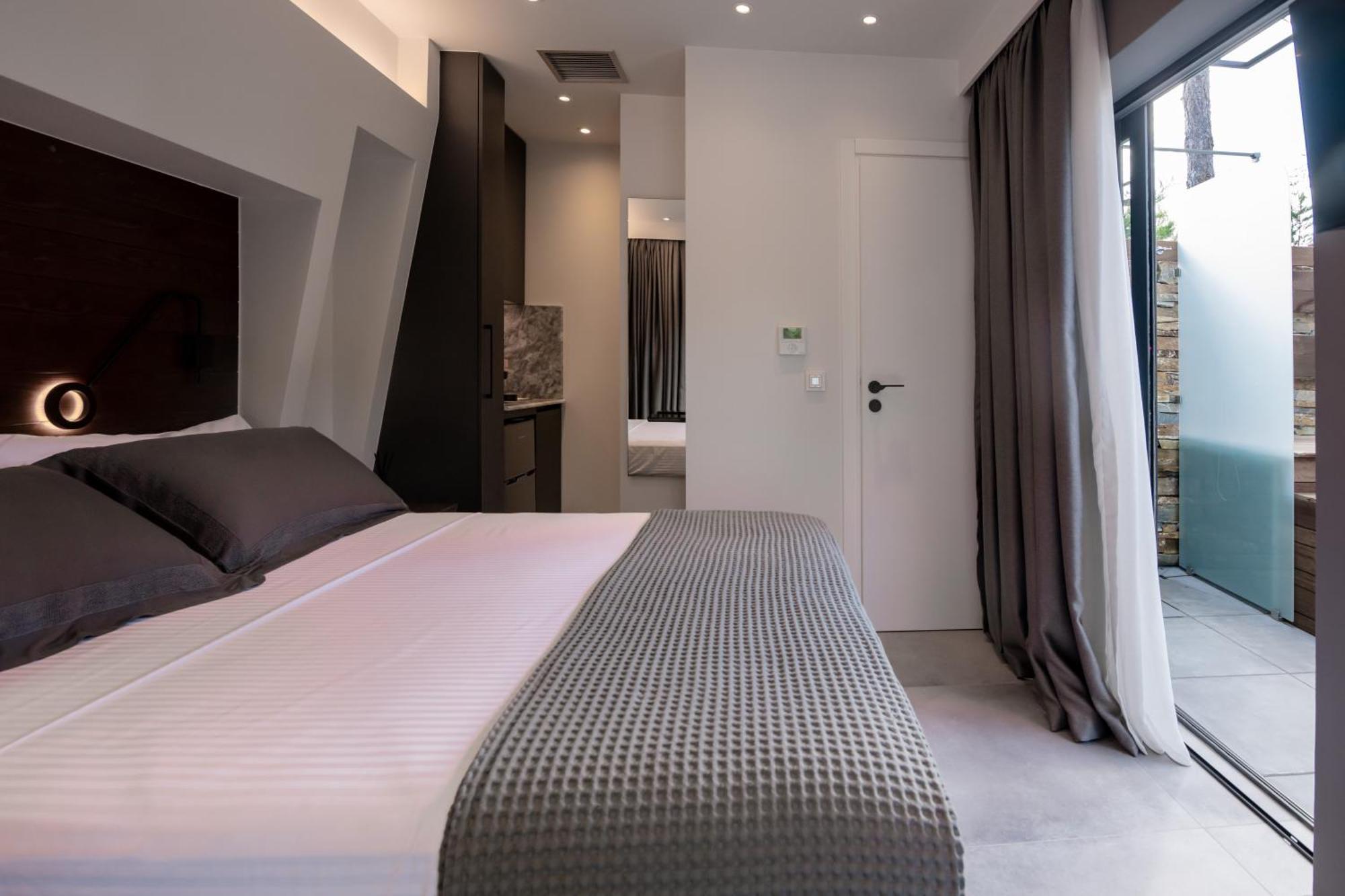 Sylvia Camping & Luxury Suites, Panel Hospitality Homes & Villas Litochoro Exterior foto