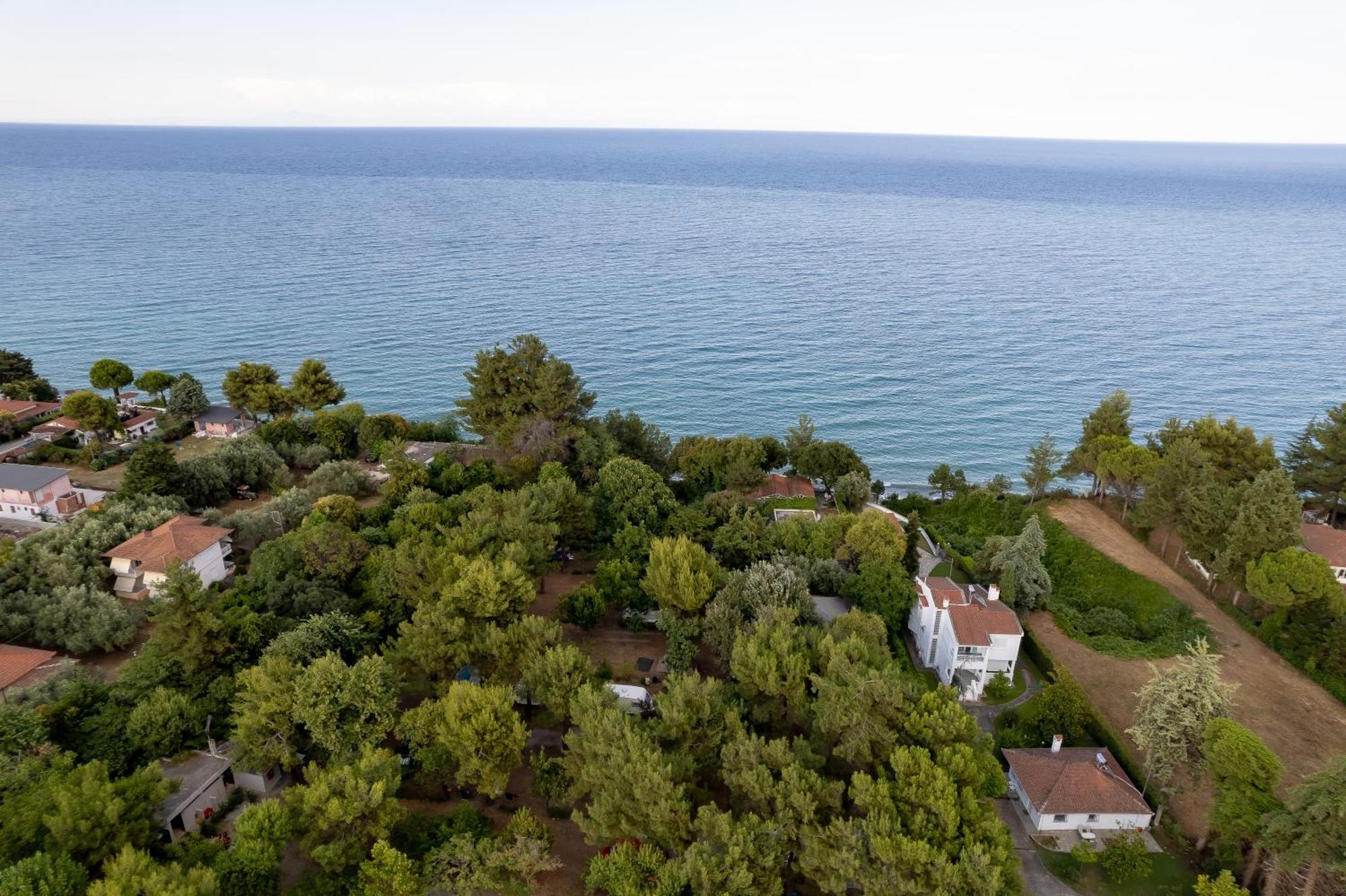 Sylvia Camping & Luxury Suites, Panel Hospitality Homes & Villas Litochoro Exterior foto