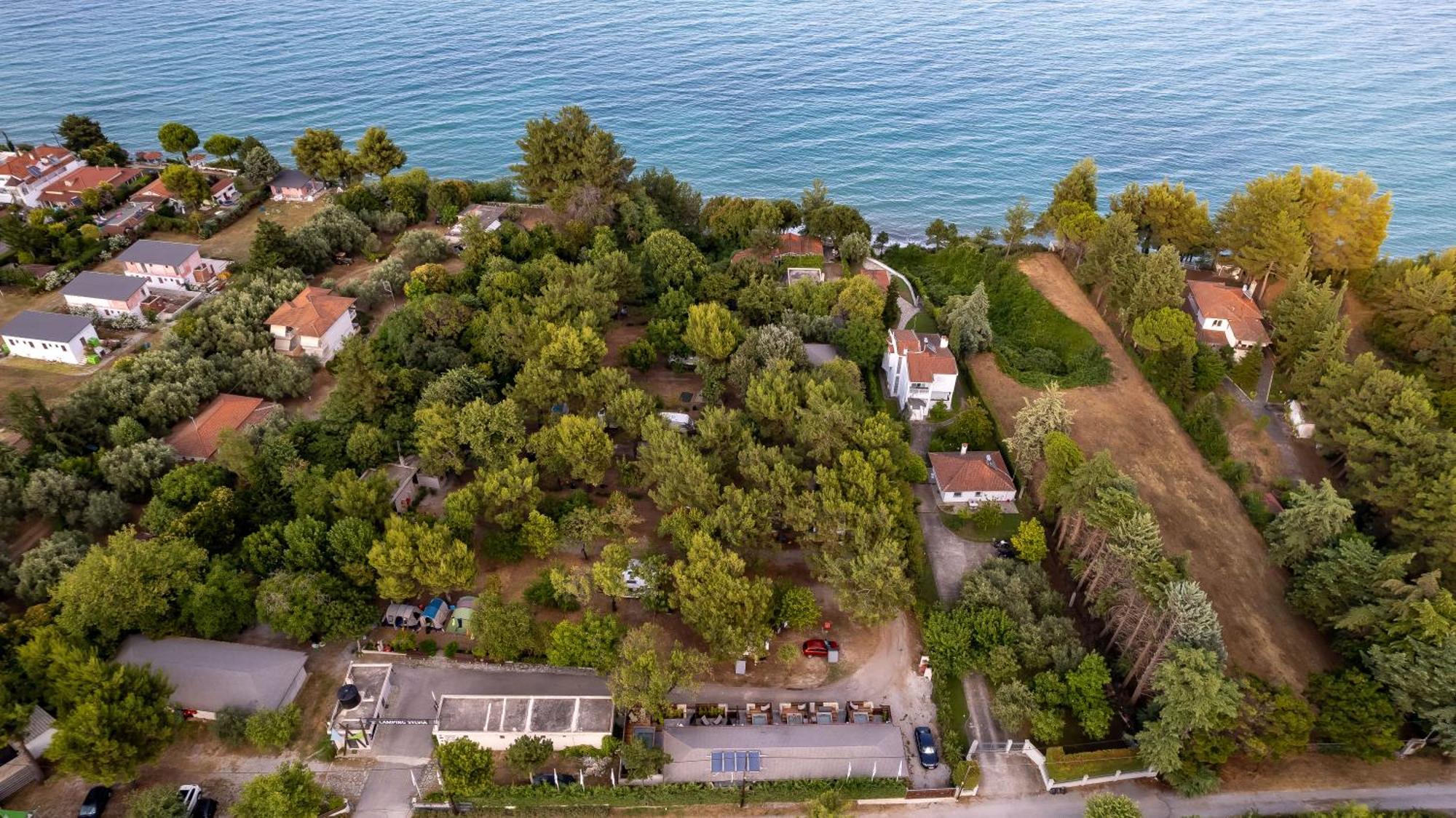 Sylvia Camping & Luxury Suites, Panel Hospitality Homes & Villas Litochoro Exterior foto